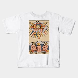 Antique Tarot Card Le Jugement Kids T-Shirt